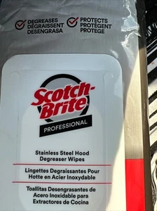 Scotch-Brite 3M 9" x 12" Stainless Steel Kitchen Cleaner Degreaser 1 Pack - Picture 1 of 2