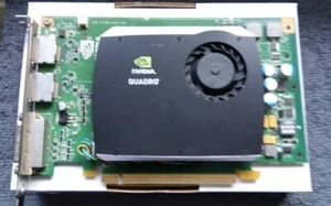 Nvidia Quadro FX 580 G96 123 Bit bus width GDDR3 512 MB DVI/2 X DISPLAY PORT - Picture 1 of 5