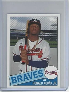 2020 Topps On-Demand Set #23 – Topps Mini Baseball Ronald Acuna 35TH ANN. 85TB-7 - Picture 1 of 2