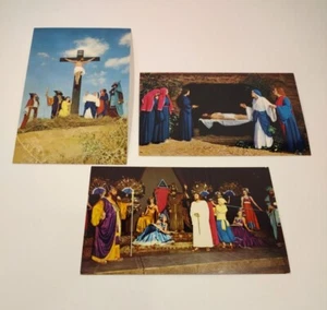 Religious Postcards Black Hills Passion Play Lot of 3 South Dakota  - Picture 1 of 4