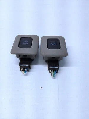 Juego de 2 interruptores de puerta corredera trasera derecha e izquierda Toyota Sienna 2007-10 Foto 1 de 4