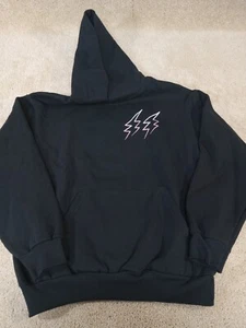 Seventh Heaven X The Weeknd Starboy 5 Year Anniversary Black Hoodie Size L - Picture 1 of 12
