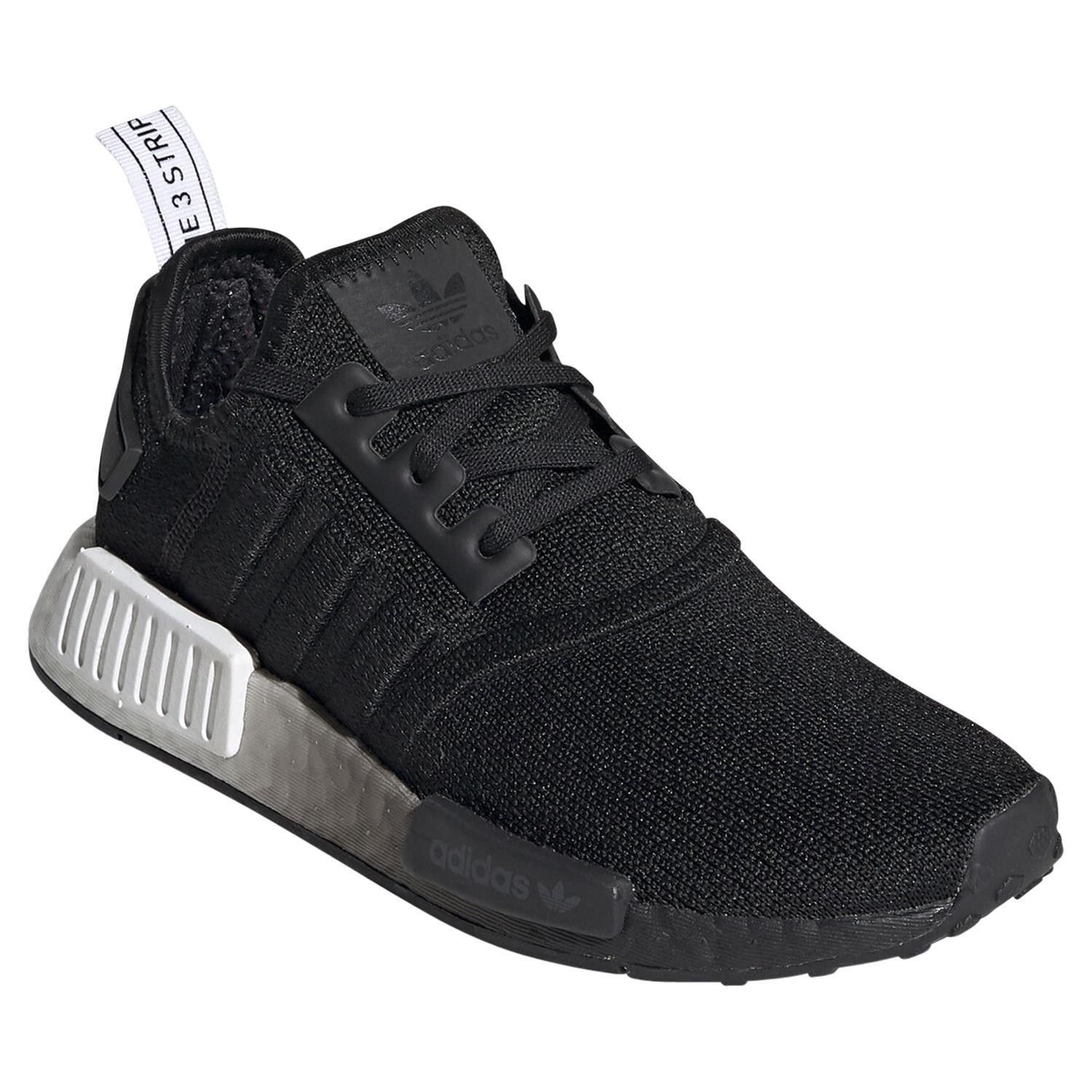 gray and black nmds