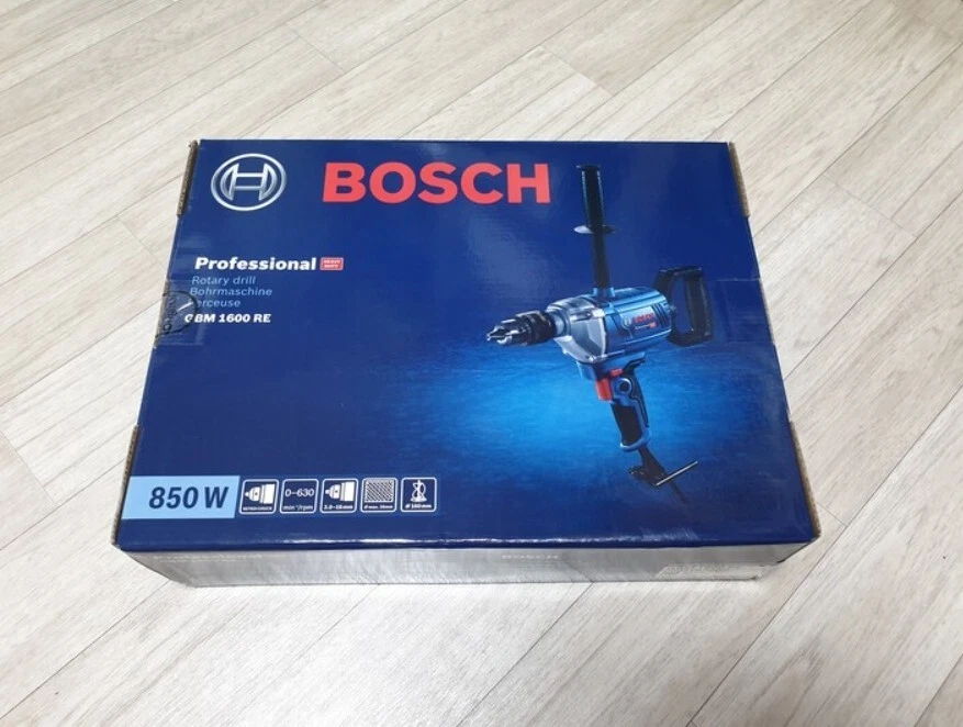 Bosch GBM 1600RE Chuck 16mm 630rpm D Type Handle Electric Mixer Drill / Express - Image 1 of 1