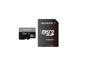 ADATA 32GB MicroSDHC/SDXC UHS-I U1 Class 10 Memory Card with Adapter - Picture 1 of 1