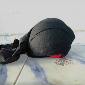 Sombrero Javanés Blangkon Sliwir Plegable Mocha Wulung Java Tocado Tradicional - Imagen 1 de 5