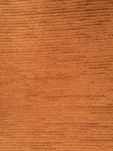 Yam Orange Textured Chenille Lines Upholstery Fabric Material 140cm wide No.189 - Picture 1 of 3
