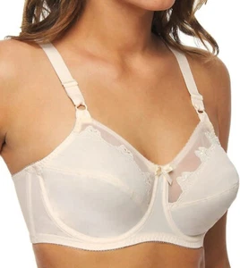 Bali Flower Underwire Bra Light Beige 38D - Picture 1 of 4