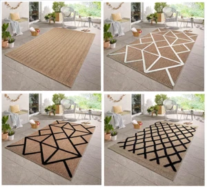 Modern Small-Large Outdoor-Indoor Weatherproof-Waterproof Rugs-Mats - Picture 1 of 23