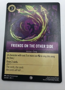 DISNEY LORCANA THE FIRST CHAPTER NON FOIL COMMON CARD FRIENDS OTHER SDE 64/204 - Picture 1 of 2