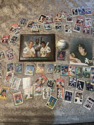 Bash Brothers Canseco McGwire Reggie Jackson SP rookie Autograph Lot - Image 1 of 4