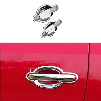 Отделка крышки для Volkswagen Beetle 13 ~ 19 серебристая титановая наружная боковая дверная чаша - Изображение 1 из 4