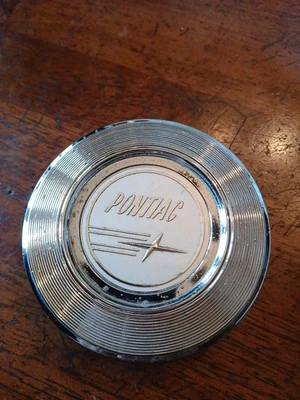 1963 Pontiac Catalina Economy Steering Wheel Horn Button 421 Super Duty  - Image 1 of 4
