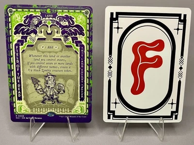 Field of the Dead SLC #6 - MTG Secret Lair Countdown Kit with letter F - NM - Image 1 of 3