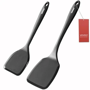 Silicone Spatula Set, 600°F Silicone Spatula Turner Flipper for Cooking, Non ... - Picture 1 of 8