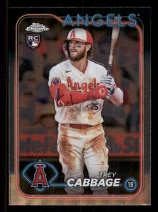 2024 Topps Chrome #226 Trey Cabbage RC - Picture 1 of 2