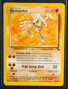 Hitmonlee (22) Rare Fossil 22/62 LP - Picture 1 of 2