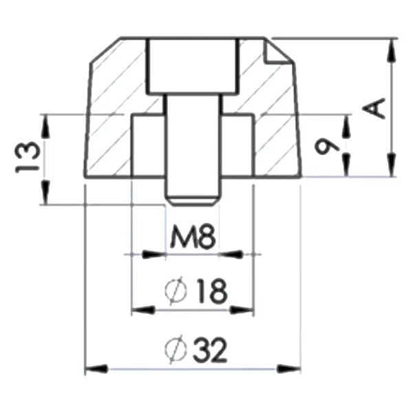 For BMW R1250RS 2020-2021 Puig 6641R Short Bar Ends Weights - Image 1 of 1