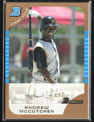 Andrew McCutchen 2005 Bowman Gold B #BDP63 Pittsburgh Pirates Foto 1 de 2
