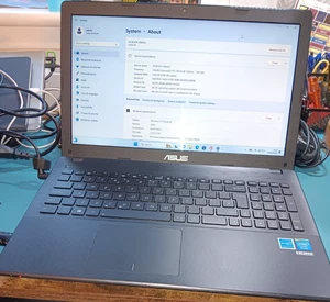 Asus X551C Intel Celeron 4GB RAM 256GB SSD WIN 11 PRO OFFICE 2016 NEEDS BATTERY - Picture 1 of 3