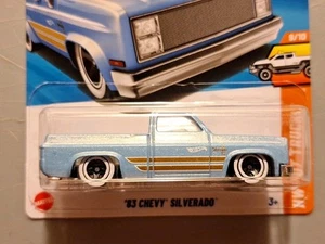 2025 Hot Wheels '83 Chevy Silverado Lt. Blue 157/250 - Picture 1 of 2