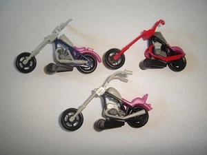 AMERICAN CHOPPERS 1990 MODEL MOTORCYCLES SET 1:64 H0 KINDER SURPRISE MINIATURES - Picture 1 of 1