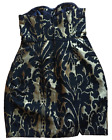 Chices Kleid von H&M - Gr. 38 - schwarz-gold - sehr guter Zustand!