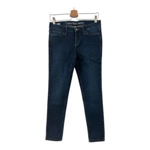 Calvin Klein Women’s Ankle Skinny Jeans. Size 4. Dark Blue - Picture 1 of 4