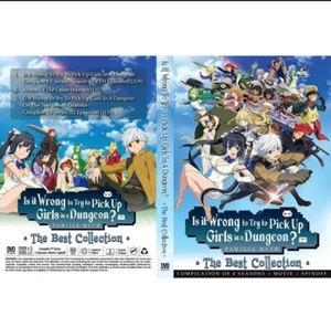 DVD Is It Wrong To Try To Pick Up Girls In A Dungeon Season 1-4 + Movie + 12 Eps - Picture 1 of 3