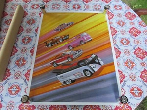 Hot Wheels RLC 2007 Red Line Club Drag Truck 18x24 Mitgliedschaft Poster #5 - Bild 1 von 15