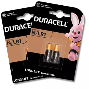 4x DURACELL LR1 Batteries E90 N Battery GP910A M9100 1.5V Alkaline Long Lasting - Picture 1 of 17