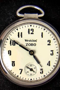 Westclox Zobo Men's Canadian Pocket Watch -- Spares/Repairs - Picture 1 of 3