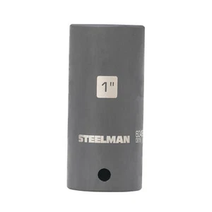 Steelman 1/2-in Drive 1-Inch 6-Point Deep Impact Socket 60488 - Foto 1 di 4
