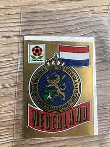 Panini Europa 1980 EURO 80 NEDERLAND Badge Metal Scudetto REC #56 - Foto 1 di 2