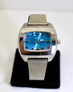 Reloj Citizen Independent 1481010 Precioso Azul, Correa de Malla y Batería Nueva - Imagen 1 de 6