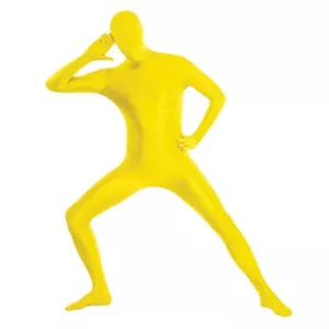 Adult Yellow Partysuit - Medium (Up To 5' 4") Morphsuit Costume - NWT - Picture 1 of 1