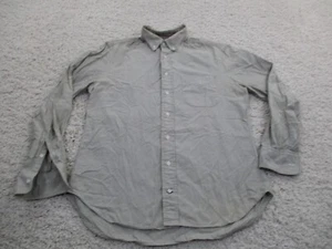 Gitman Bros Shirt Mens Medium Beige Button Long Sleeve Vintage Outdoor USA A2 - Picture 1 of 12