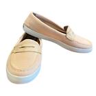 Cole Haan Nantucket Knit Slip On Loafers Boat Shoes Pink Size 6.5