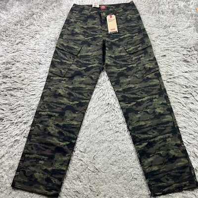 New Levi's XX Cargo Taper Stretch Fit Tapered Leg Camo Mens Jeans Pants 29x31 - Image 1 of 4