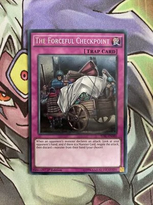 TDIL-EN080 The Forceful Checkpoint Secret Rare 1st Edition NM Yugioh Card - Image 1 of 2