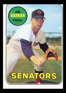 1969 Topps - #106 Jim Hannan -Read Condition - Picture 1 of 2