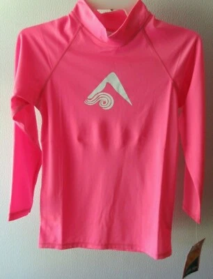 NWT Kanu UPF 50+ Skin Protection Swim Dive Surf Rashguard Top Size 14 Pink #7157 - Image 1 of 4