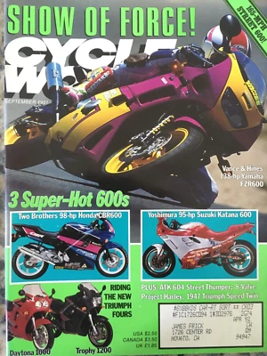 Cycle World September 1991 - Image 1 of 3