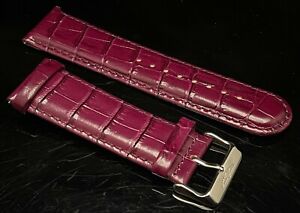 Invicta Burgundy Color Genuine Leather NEW 26MM Replacement Straps