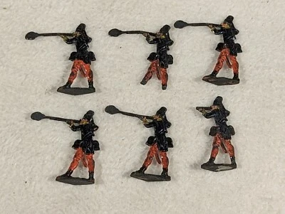 Antique Ernst HEINRICHSEN Nurnberg Soldier Flats ~ Muzzle Flash Infantry - Image 1 of 3