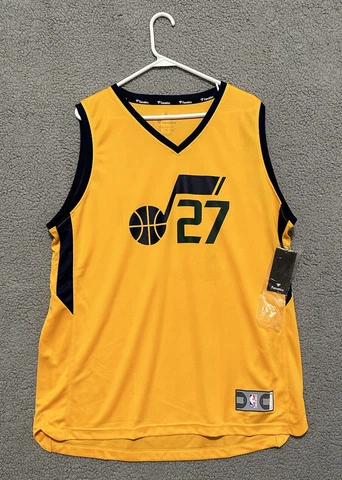 NEW Rudy Gobert Utah Jazz Fanatics Jersey Men’s XL NBA Basketball Cover