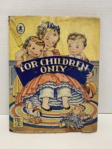 For Children Only Andrew Underhill 1939 Hard Cover Book with Dust Jacket - Imagen 1 de 12