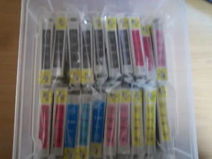 Farbpatronen Drucker, Druckerpatronen, schwarz farbig NEU und originalverpackt - Bild 1 von 3