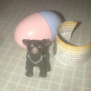 Yowie Collection Miniature Animal Baby  Asian Black Bear Cub . New With Papers - Picture 1 of 2