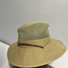 DPC Men's Mesh Crown Safari Hat khaki /green size small S bush Outdoor Design